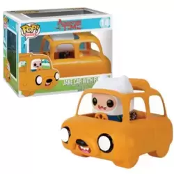 Adventure Time - Jake Car With Finn
