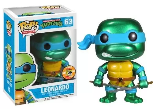 POP! Television - Teenage Mutant Ninja Turtles - Leonardo Metallic