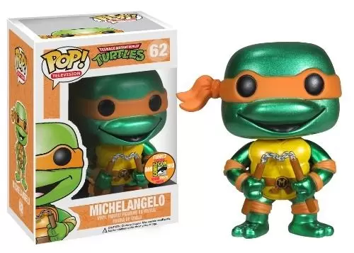 POP! Television - Teenage Mutant Ninja Turtles - Michelangelo Metallic