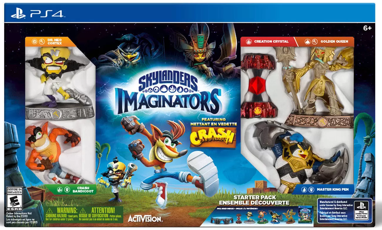 Skylanders Imaginators - Skylanders Imaginators : Pack de Démarrage Crash Bandicoot