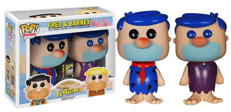 POP! Animation - Hanna-Barbera - Fred And Barney Blue Hair 2 Pack