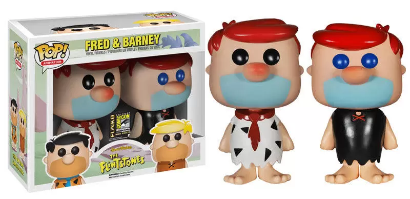 Hanna-Barbera - Fred And Barney Red Hair 2 Pack - POP! Animation 