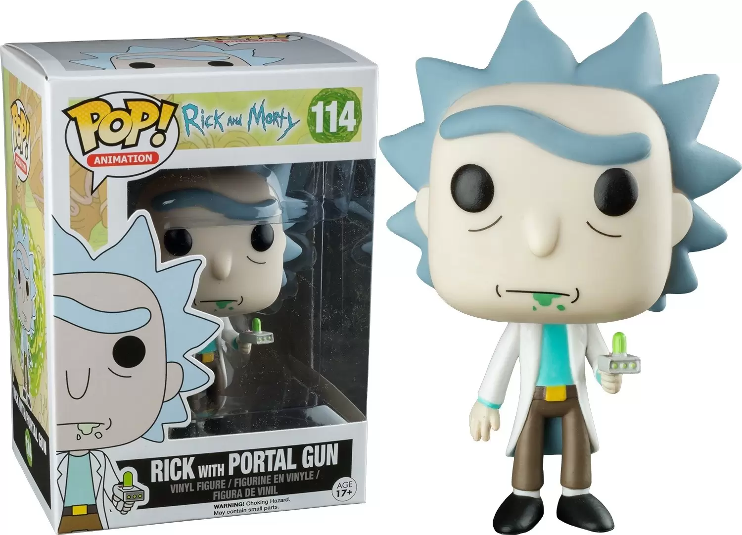 POP! Animation - Rick and Morty - Rick With Portal Gun