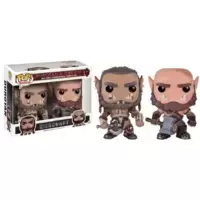 Warcraft - Durotan & Orgrim 2 Pack