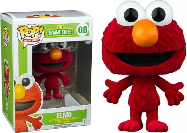 POP! Sesame Street - Sesame Street - Elmo Flocked