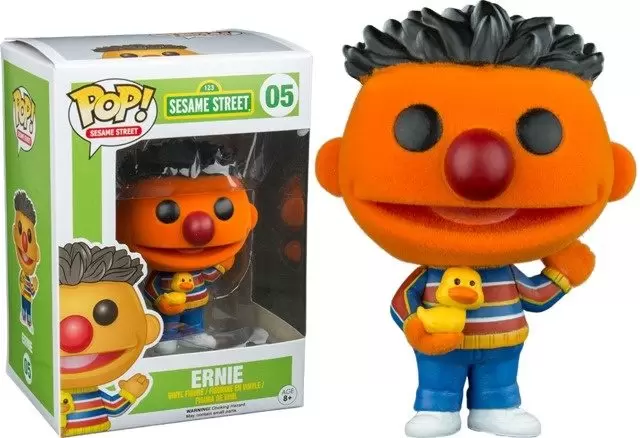 POP! Sesame Street - Sesame Street - Ernie Flocked