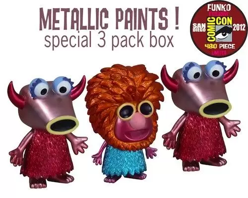 POP! Muppets - The Muppets - Mahna Mahna And Snowths Metallic 3 Pack