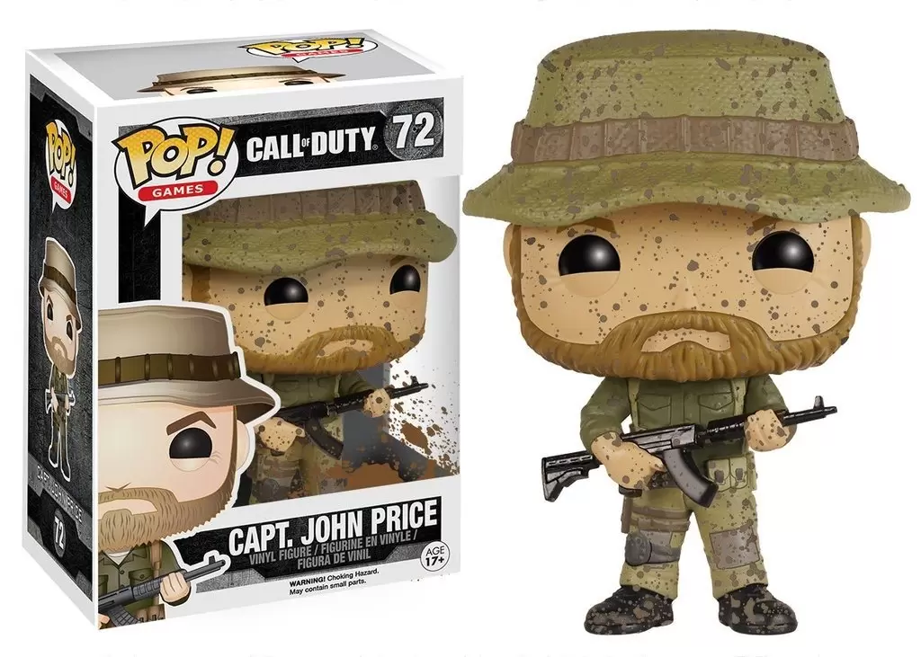 POP! Games - Call of Duty - Capt John Price Muddy