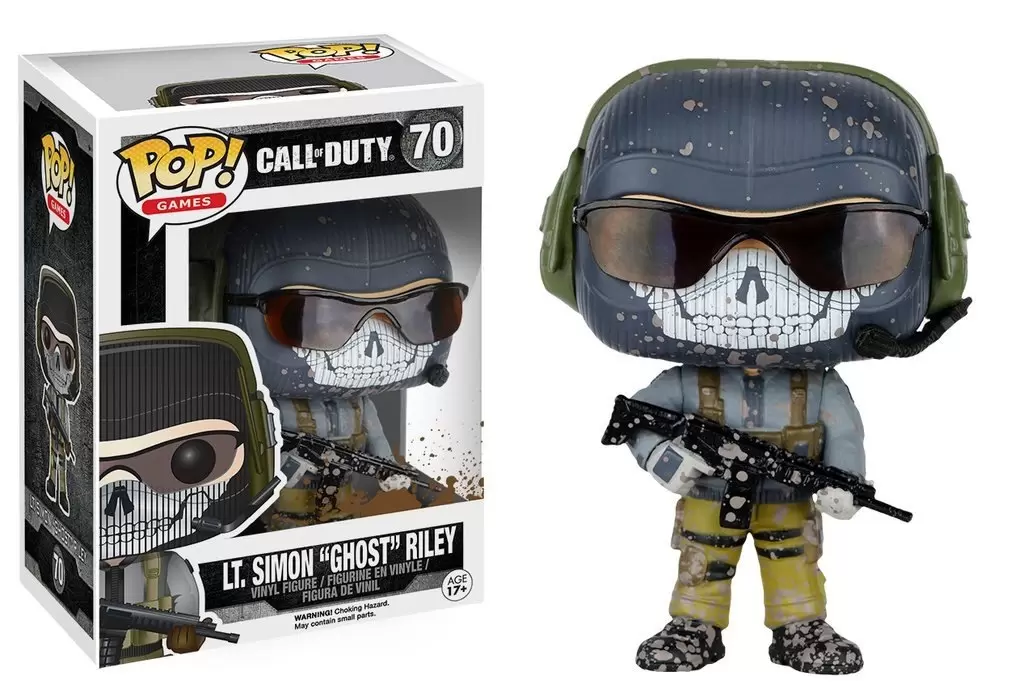 POP! Games - Call of Duty - Lt. Simon Ghost Riley Muddy