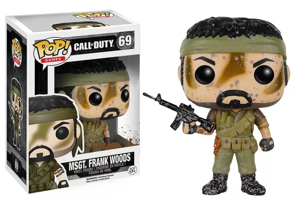 POP! Games - Call of Duty - Msgt. Franck Woods (Muddy)