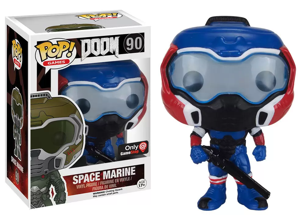 POP! Games - Doom - Space Marine Blue