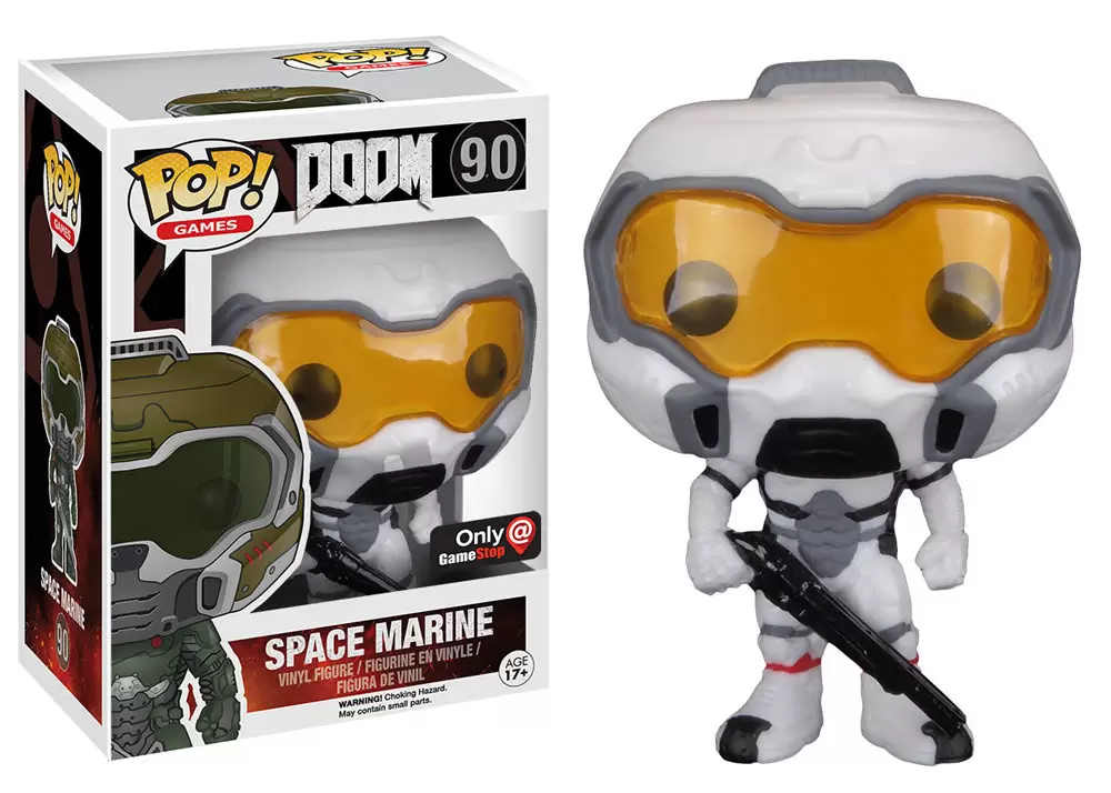 POP! Games - Doom - Space Marine White