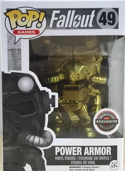 Pop Games Fallout 49 Power Armor Figure Funko 058517 for sale online 