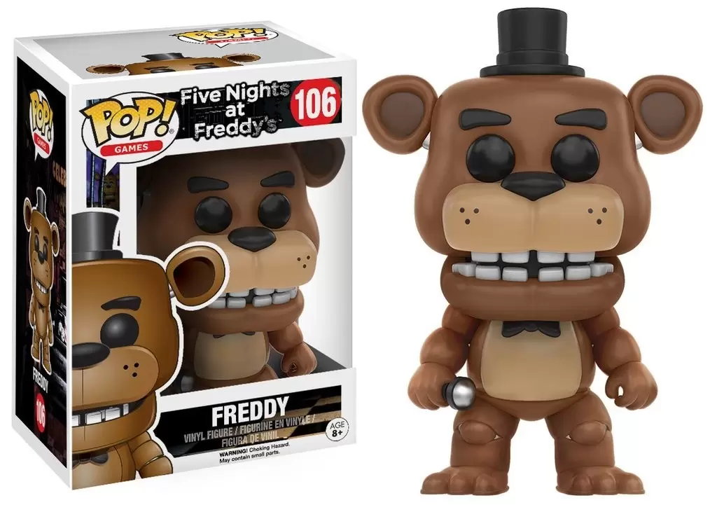 McFarlane Toys FNAF Five Nights at Freddy's Rockstar Freddy Mini
