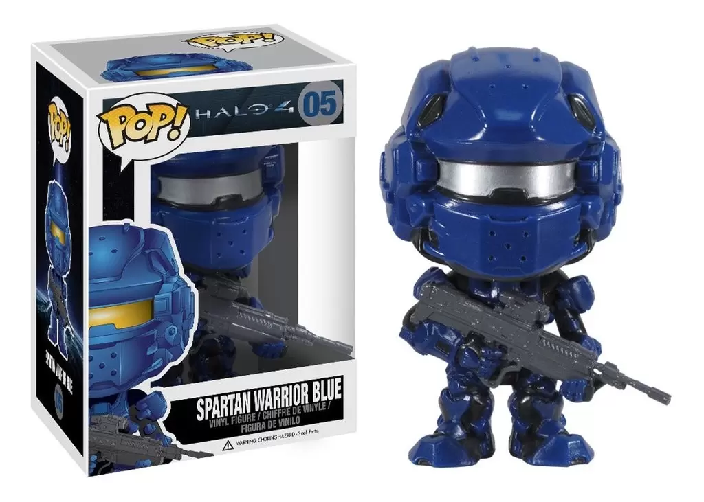 POP! Halo - Halo 4 - Spartan Warrior Blue