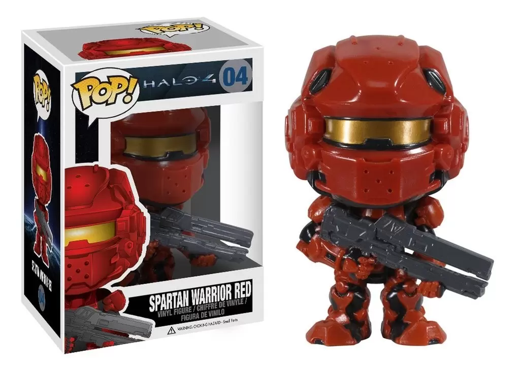 POP! Halo - Halo 4 - Spartan Warrior Red