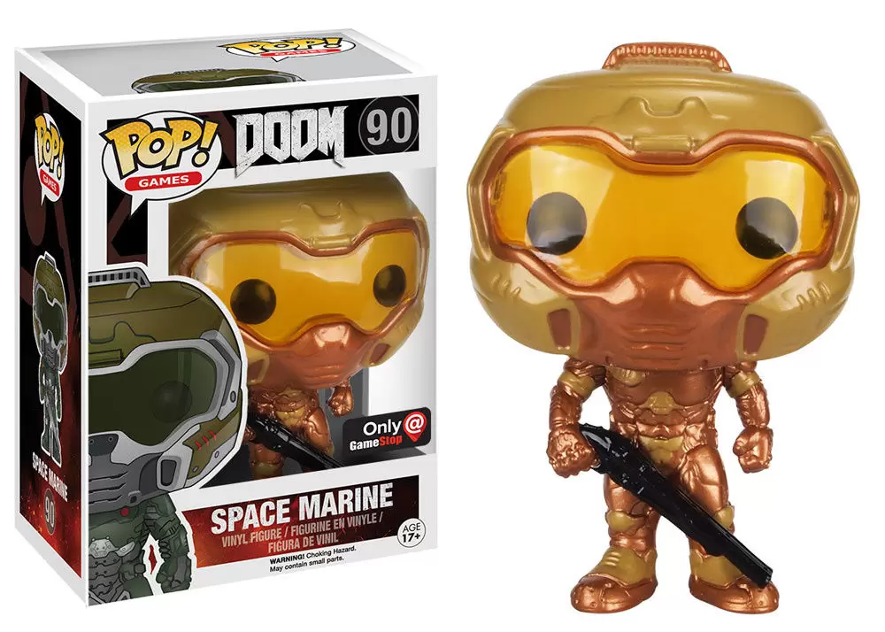 POP! Games - Doom - Space Marine Gold