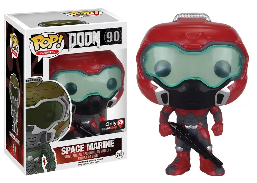 POP! Games - Doom - Space Marine Red