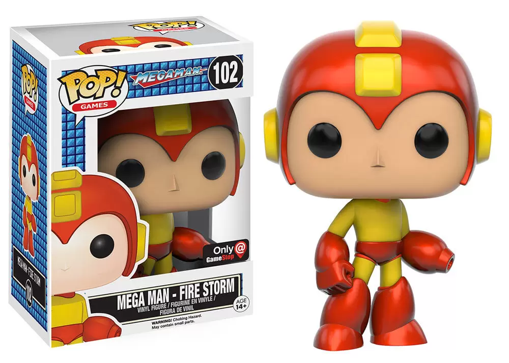 POP! Games - Mega Man - Mega Man Fire Storm