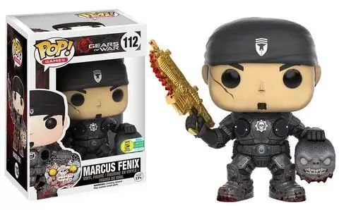 POP! Games - Gears Of War - Marcus Fenix with Head Gold Gun