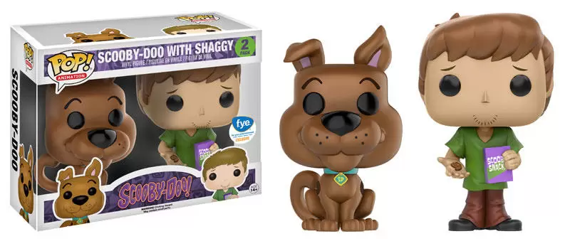 POP! Animation - Scooby-Doo - Scooby-Doo And Shaggy 2 Pack