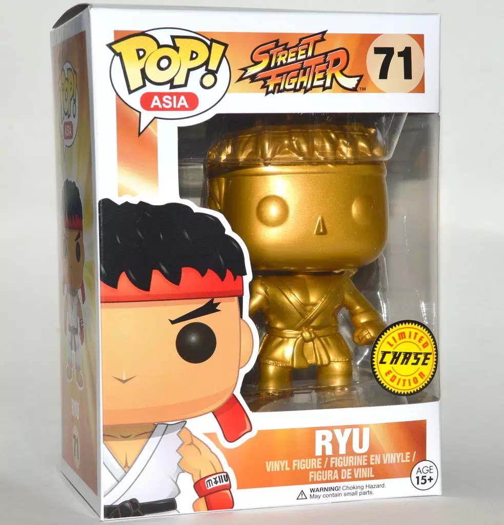 POP! Asia - Street Fighter - Ryu Gold