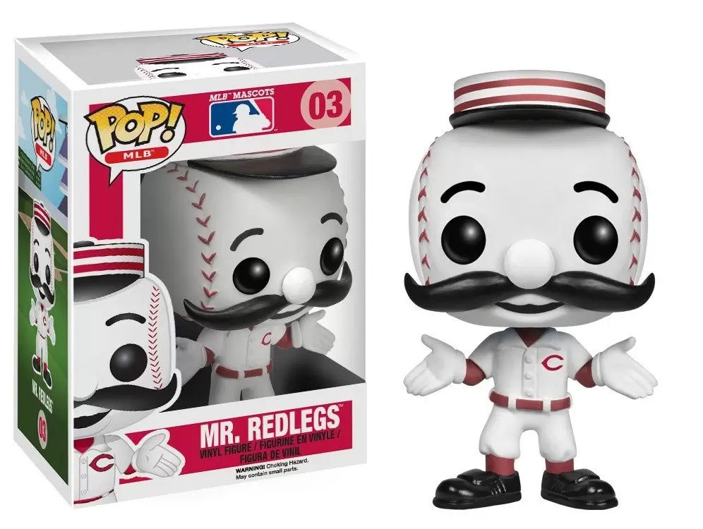 Pop! Mascots - MLB - Mr. Redlegs