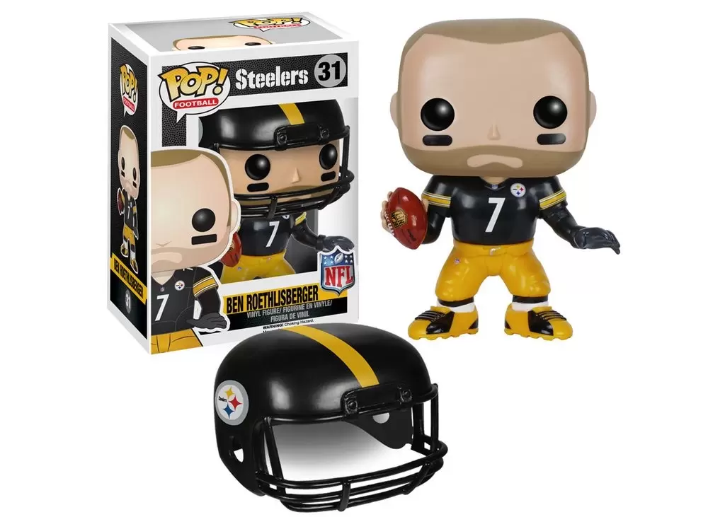 POP! Football (NFL) - NFL: Pittsburgh Steelers - Ben Roethlisberger