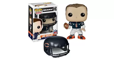 New in Damaged Box* Funko Pop JAY CUTLER Football NFL Chicago Bears # 23