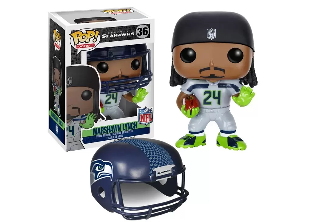 POP! Football (NFL) - NFL: Seattle Seahawks - Marshawn Lynch