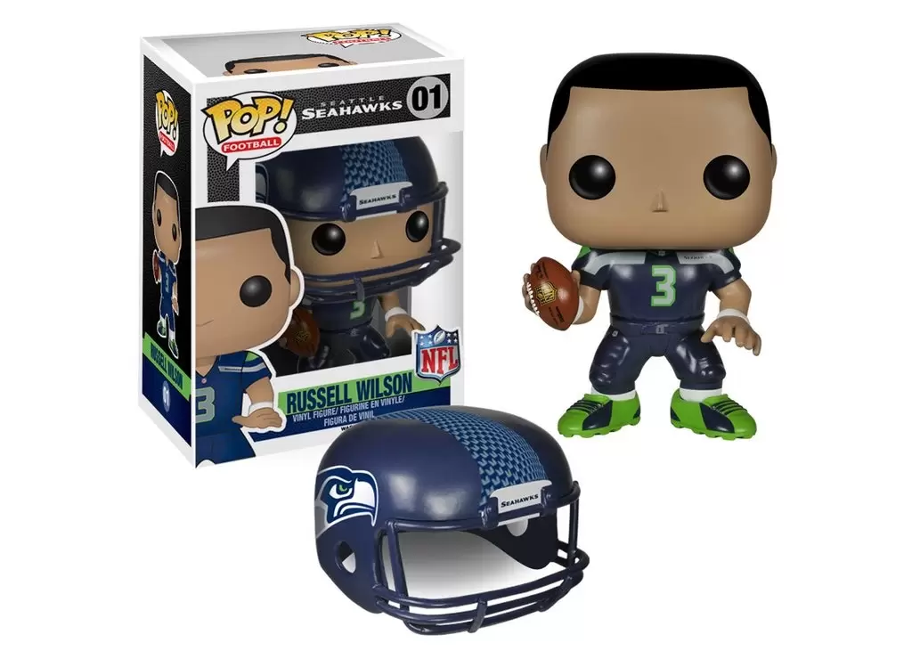 POP! Football (NFL) - NFL: Seattle Seahawks - Russell Wilson