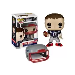 Funko POP! Football Patriots Julian Edelman, Tom Brady, & Rob Gronkowski  3-Pack Exclusive 