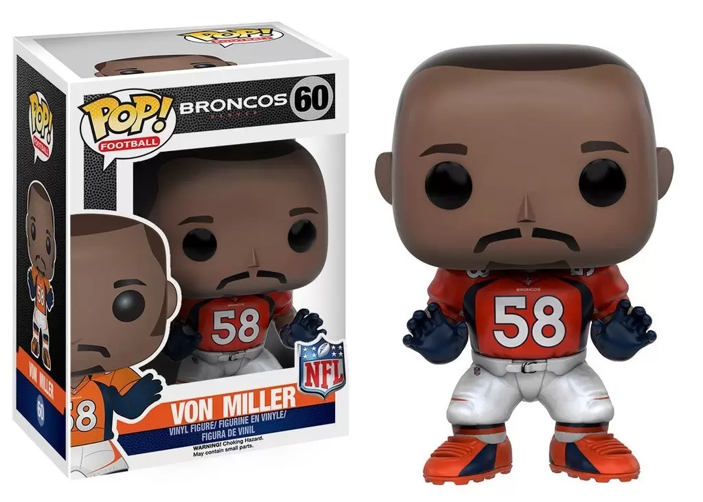 POP! Football (NFL) - NFL: Denver Broncos - Von Miller