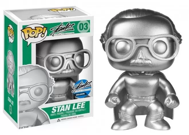 POP! Stan Lee - Stan Lee Superhero Platinium