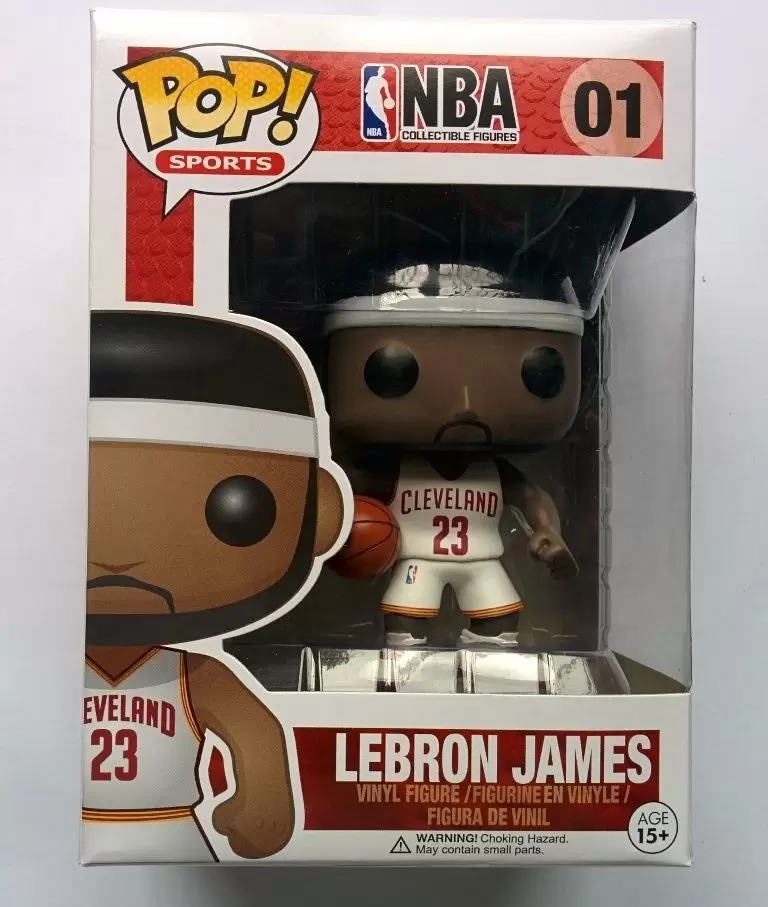 POP! Sports/Basketball - Cleveland - Lebron James (White)