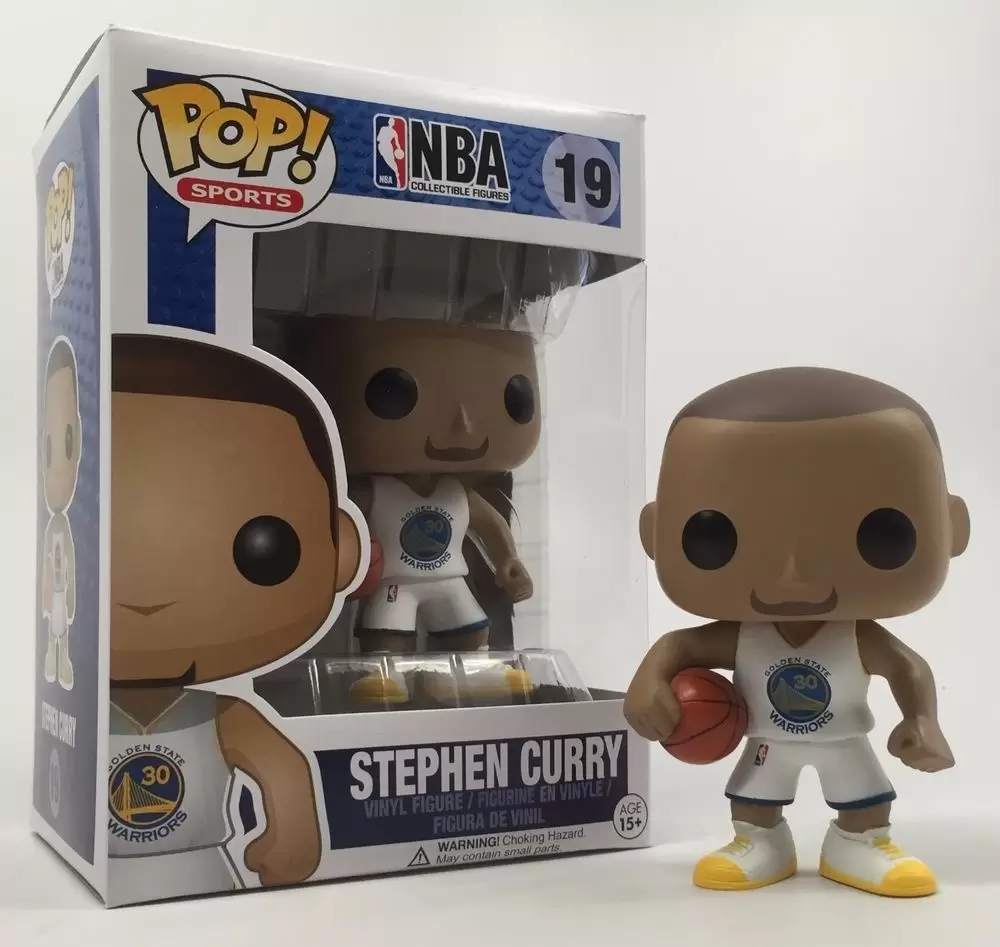 POP! Sports/Basketball - Warriors - Stephen Curry White