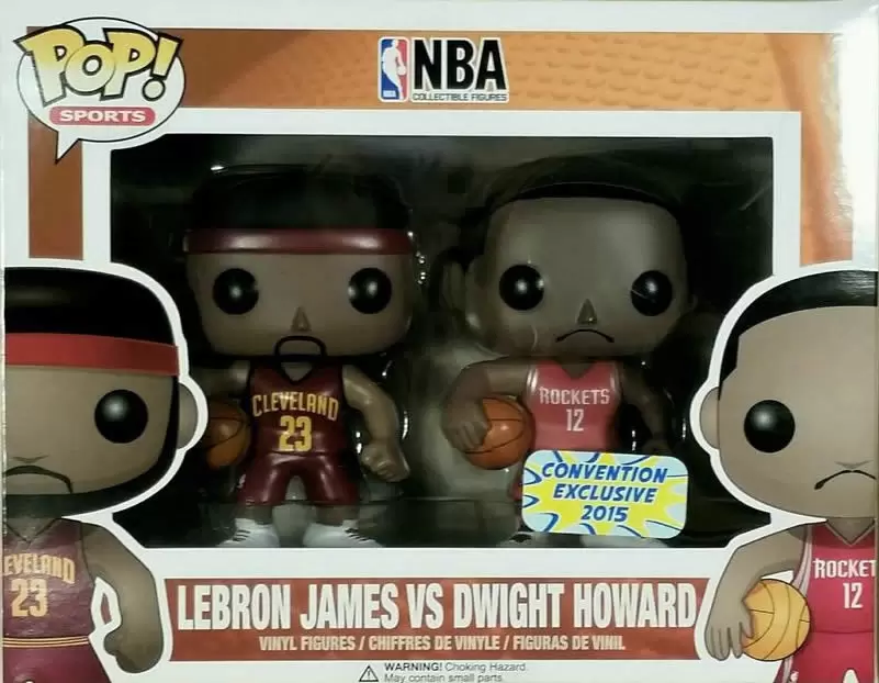 POP! Sports/Basketball - NBA - Lebron James vs Dwight Howard 2 Pack