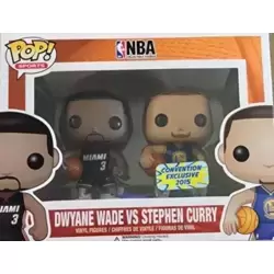 NBA - Dwyane Wade vs Stephen Curry 2 Pack