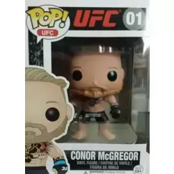 UFC - Conor McGregor Printed Short Dethrone Logo