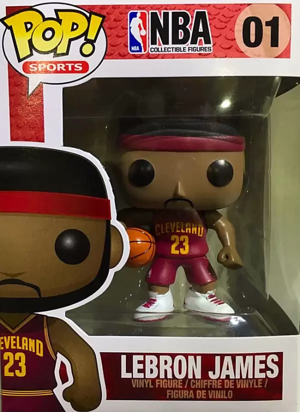 POP! Sports/Basketball - Cleveland - Lebron James (Red)