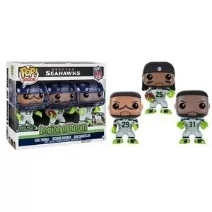 POP! Football (NFL) - NFL: Seattle Seahawks - Earl Thomas, Richard Sherman And Kam Chancelor 3 Pack
