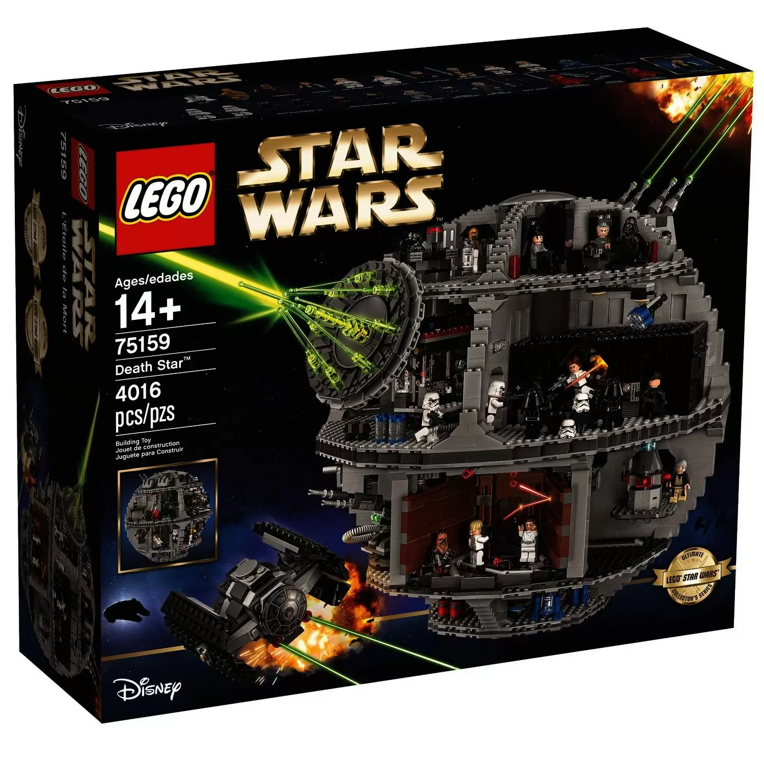 LEGO Star Wars - 10188 - Jeu de Construction - L'Étoile Noire : :  Jeux et Jouets