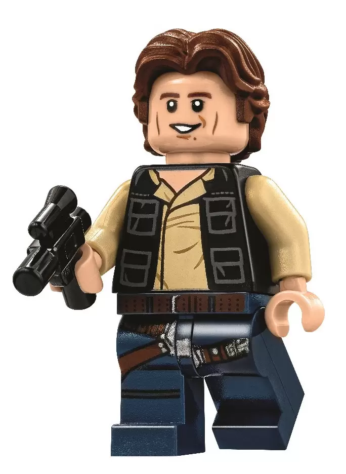 LEGO Star Wars Minifigs - Han Solo, Dark Blue Legs