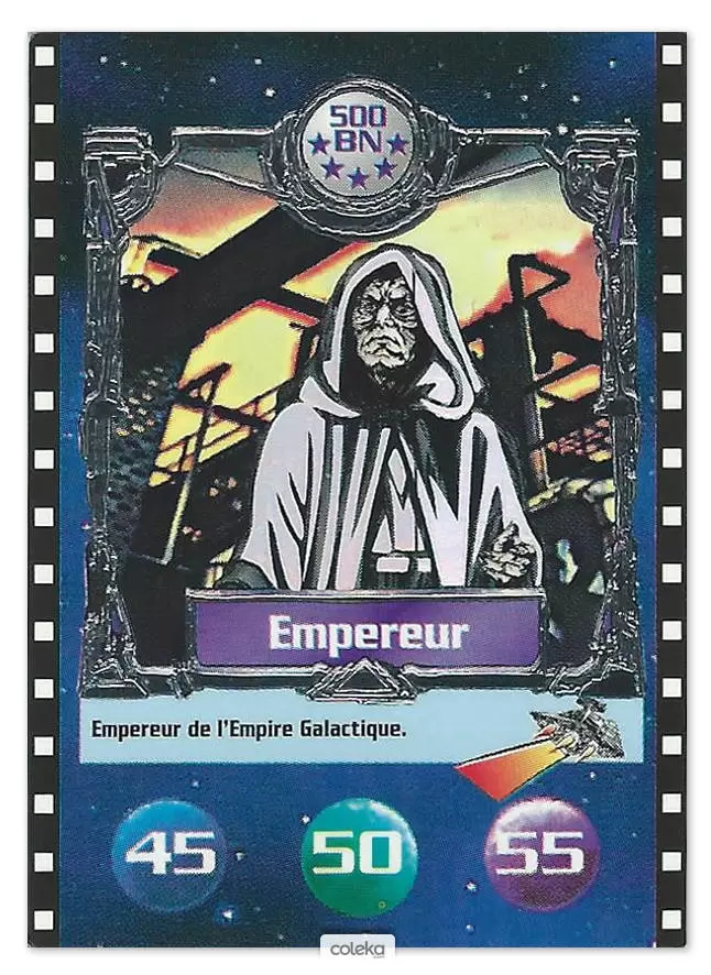 Cartes BN : Le défi du Jedi - Empereur