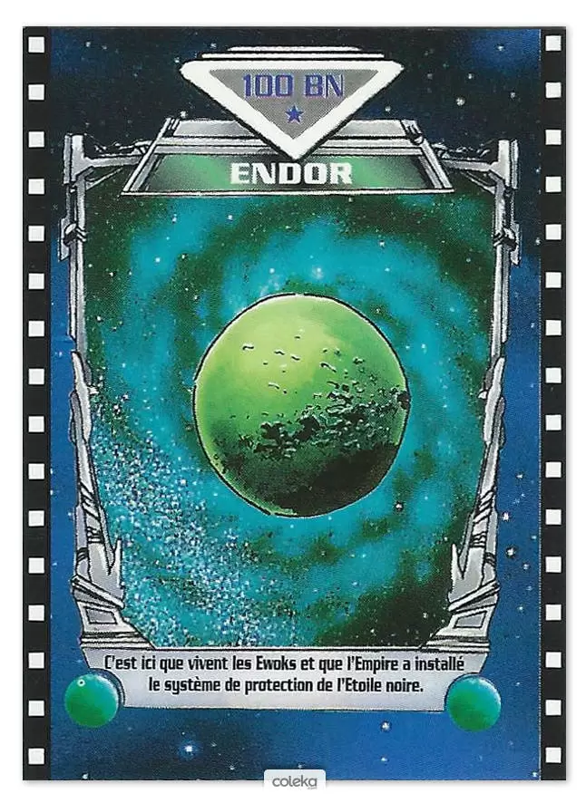 Cartes BN : Le défi du Jedi - Endor
