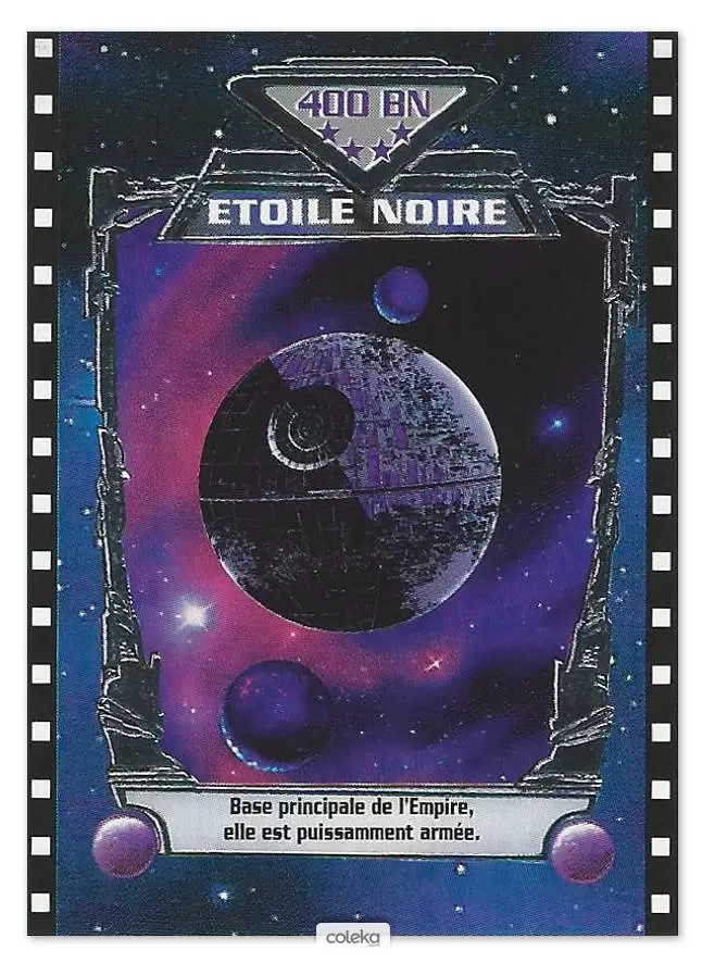 Cartes BN : Le défi du Jedi - Etoile Noire