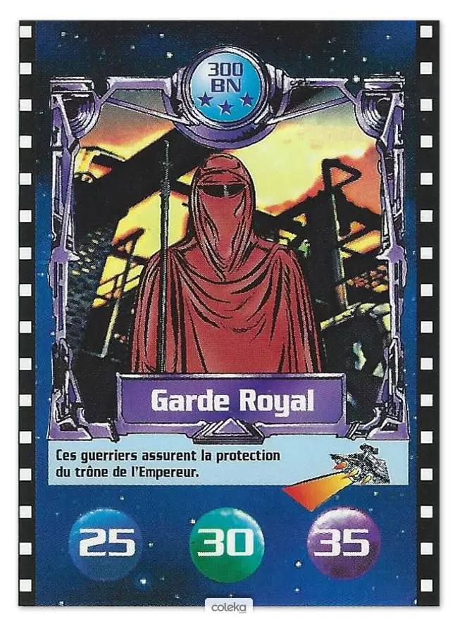 Cartes BN : Le défi du Jedi - Garde Royal