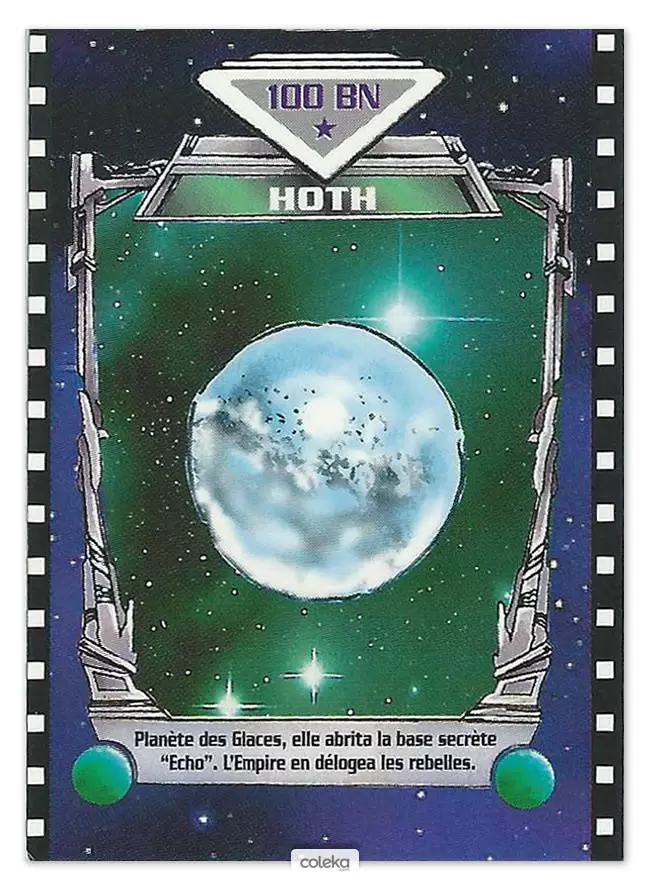 Cartes BN : Le défi du Jedi - Hoth