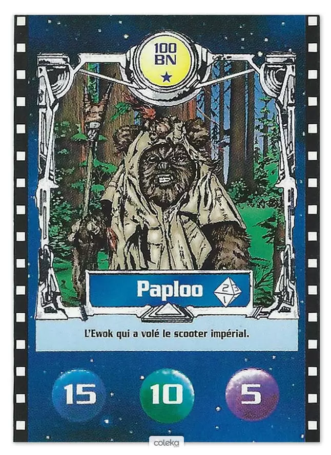 Cartes BN : Le défi du Jedi - Paploo
