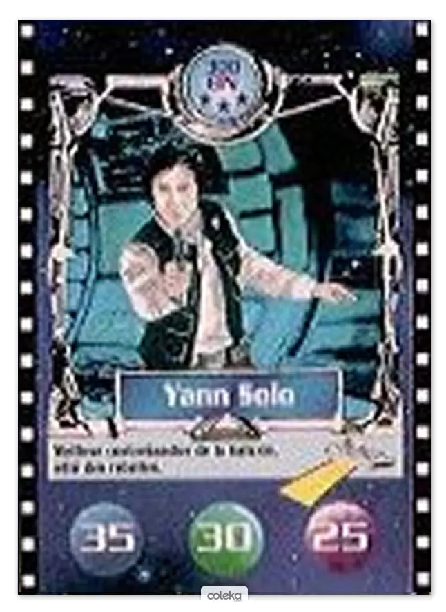 Cartes BN : Le défi du Jedi - Yann Solo (version 2)